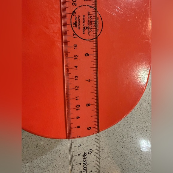 Hammered Metal Coral Kitchen Utensil Holder - Picture 10 of 11